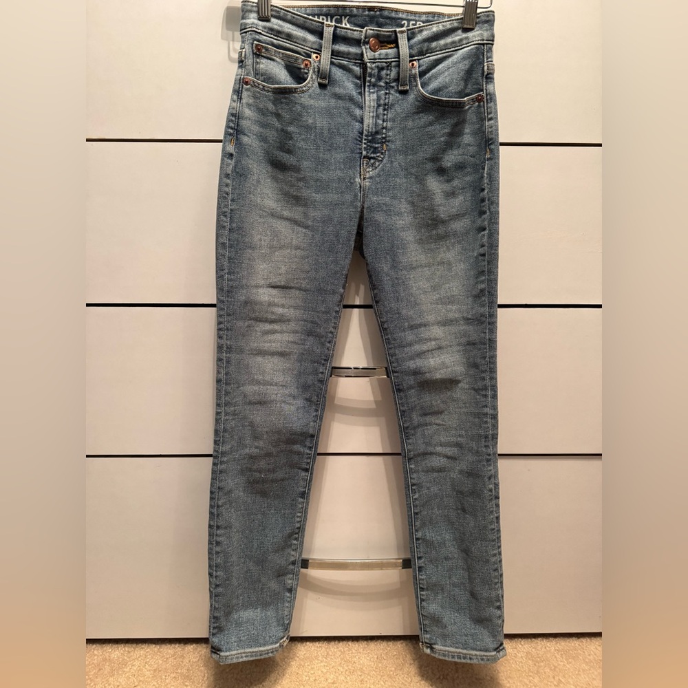 J Crew Toothpick Jeans 25P